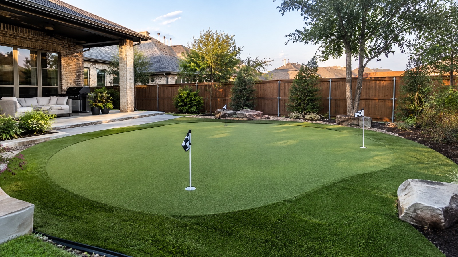 Putting Green Installation in Dallas, TX design inspiration in Dallas
